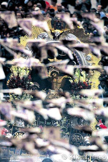 Procession of Señor de Los Milagros, Lima