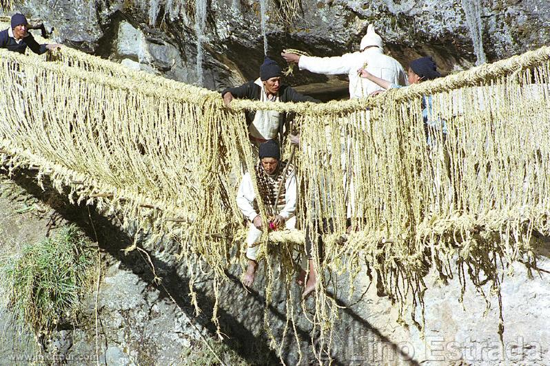 Reconstruction of suspension bridge