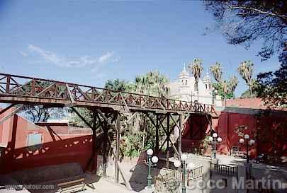 Bridge of the Sighs in Barranco, Lima