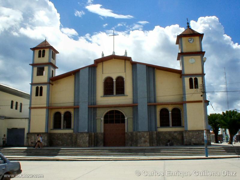 Front view of the cathedral, Moyobamba