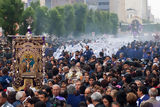 Procession of Señor de Los Milagros